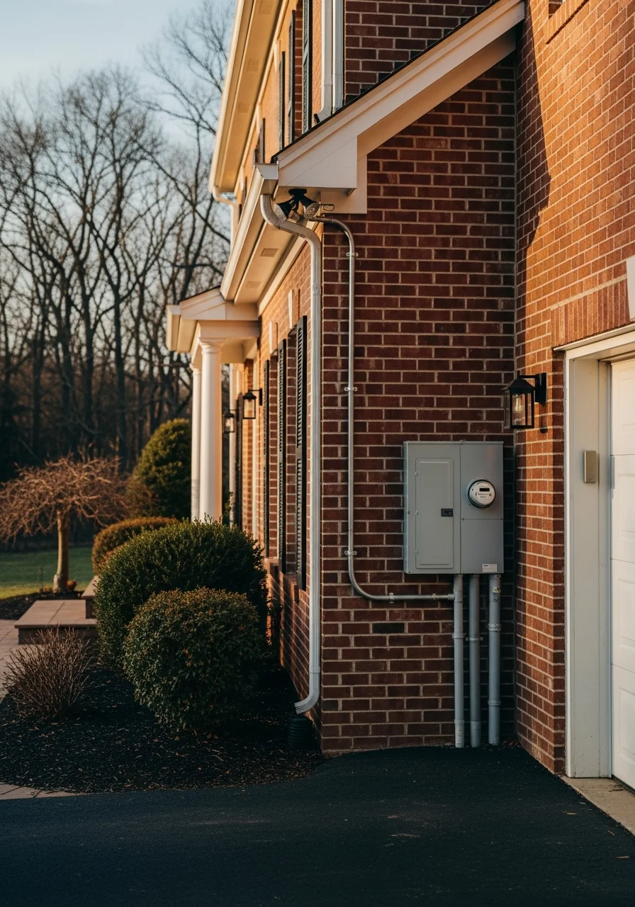 A detailed view of quality craftsmanship on a Brookhaven property's exterior or architectural element.